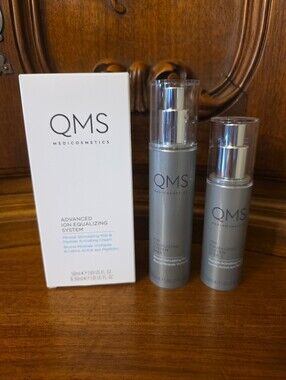 QMS Medicosmetics Advanced Ion Equalizing System 2-Step Night Routine--NIB